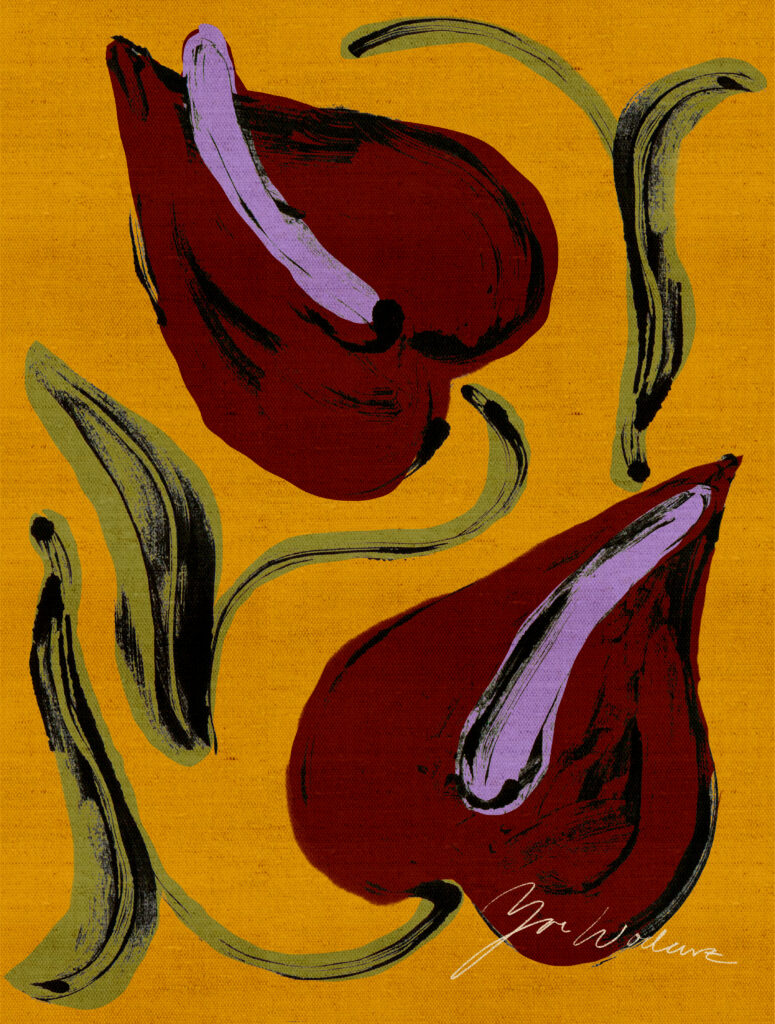 Studio art ink print
